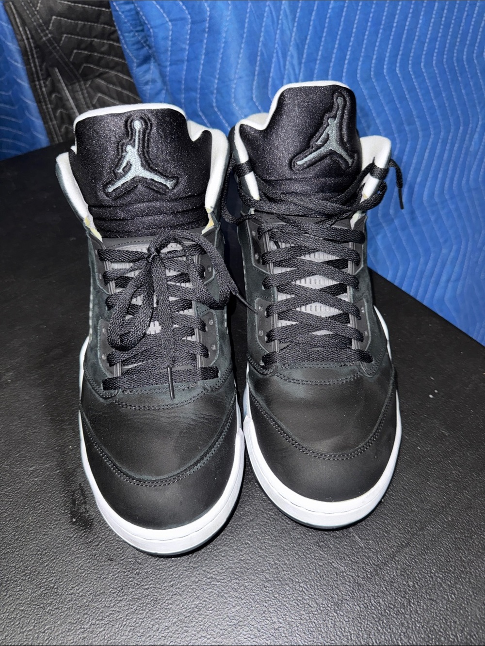 Air Jordan Black White Retro Basketball Shoes